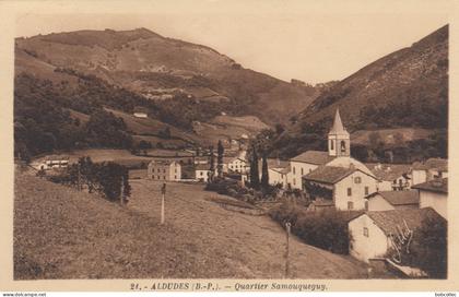 ALDUDES (Pyrénées-Atlantique): Quartier Samouquegny