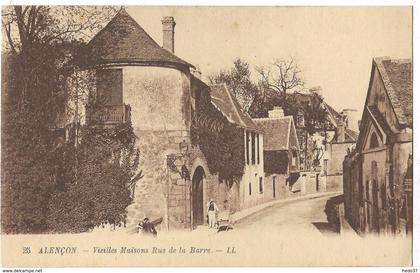 Alençon - Vieilles Maisons rue de la Barre