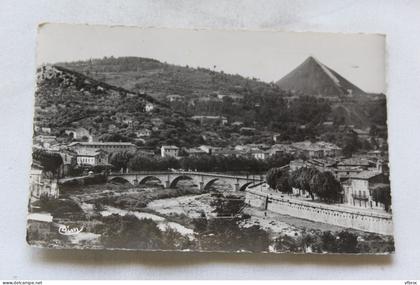 Cpsm 1955, Alès, pont de Rochebelle et le Crassier, Gard 30