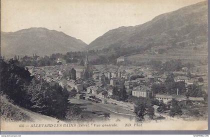 38 - Allevard les bains - Vue générale