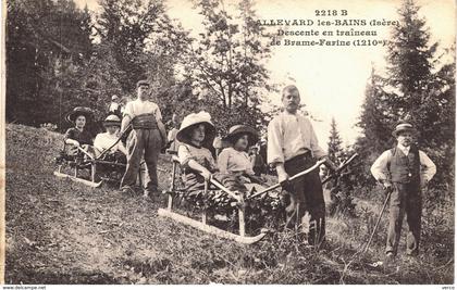 Carte  postale ancienne de ALLEVARD les BAINS