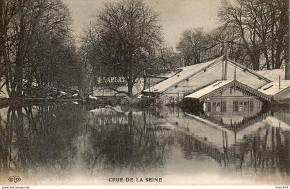 75. paris. inondations de 1910.