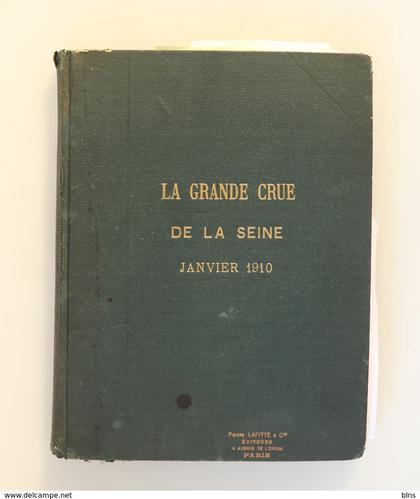 Album avec 98 CPA de La Grande Crue de la Seine 1910 - ND Phot - Pierre Lafitte