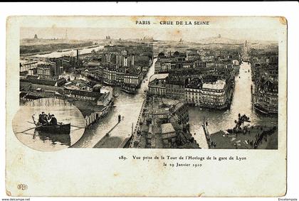 CPA - Carte Postale France Paris-Crue de la Seine le 29/01/1910 -VM4231