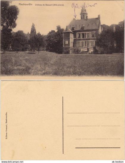 CPA Haubourdin Haubourdin Château de Beaupré 1913