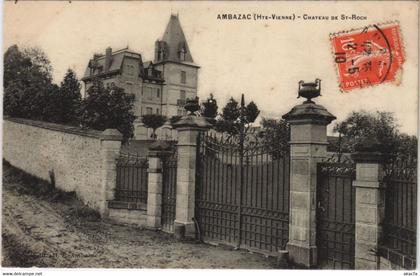 CPA AMBAZAC Chateau de-St-Roch (806587)