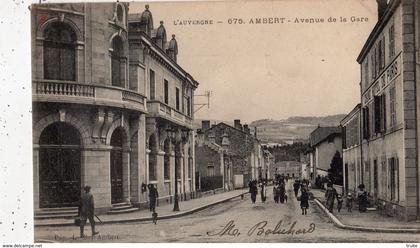 AMBERT AVENUE DE LA GARE