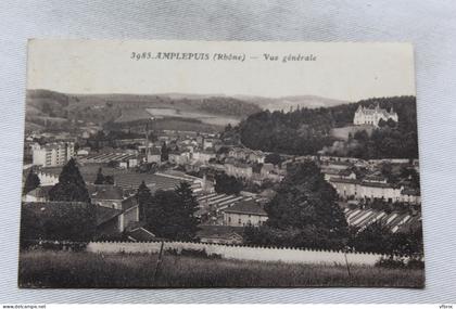 Amplepluis, vue générale, Rhône 69