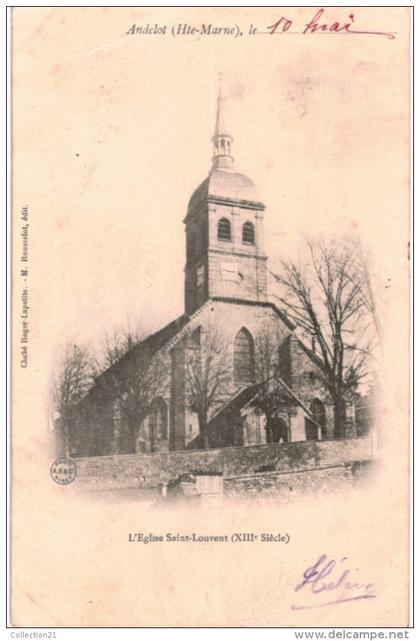 ANDELOT ... L EGLISE ST LOUVENT