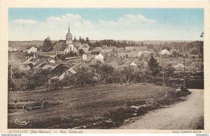 CPA 52 Haute Marne Andelot Blancheville Vue Générale