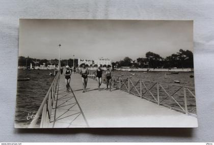 Cpsm 1952, Andernos les bains, la jetée, Gironde 33