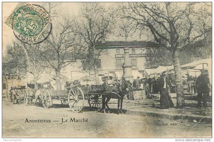 Andrézieux (42) le marché