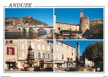 30 - Anduze - Multivues - Automobiles - CPM - Voir Scans Recto-Verso