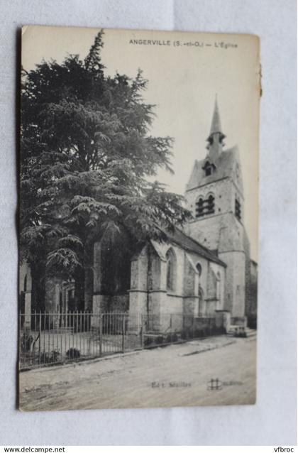 Angerville, l'église, Essonne 91