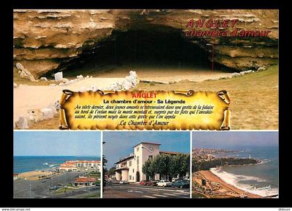 64 - Anglet - Multivues - Automobiles - Flamme Postale de Anglet - CPM - Voir Scans Recto-Verso