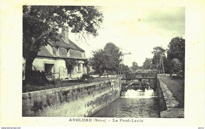 Carte POSTALE  Ancienne  de  ANGLURE -  Pont Levis