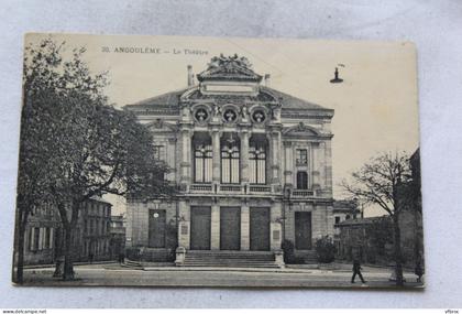 Cpa 1923, Angoulême, le théâtre, Charente 16