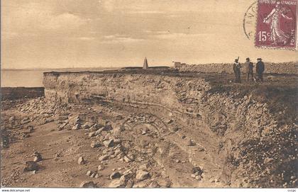 CPA Angoulins Falaise de la Pointe du Chay