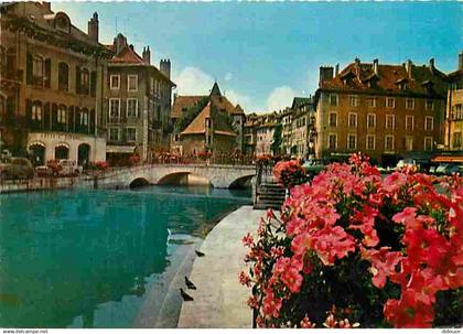 74 - Annecy - Les Vieux Quartiers - Fleurs - CPM - Voir Scans Recto-Verso