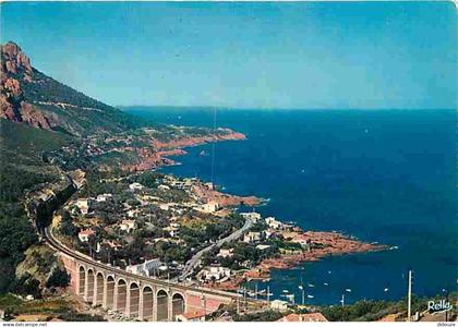 83 - Anthéor - Le Viaduc et la Ligne Paris-Nice - Chemin de Fer - CPM - Voir Scans Recto-Verso