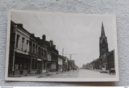 Cpsm 1951, Anzin, rue Jean Jaurès, Nord 59