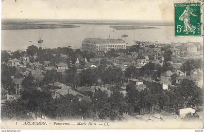 Arcachon - Panorama - Marrée Basse