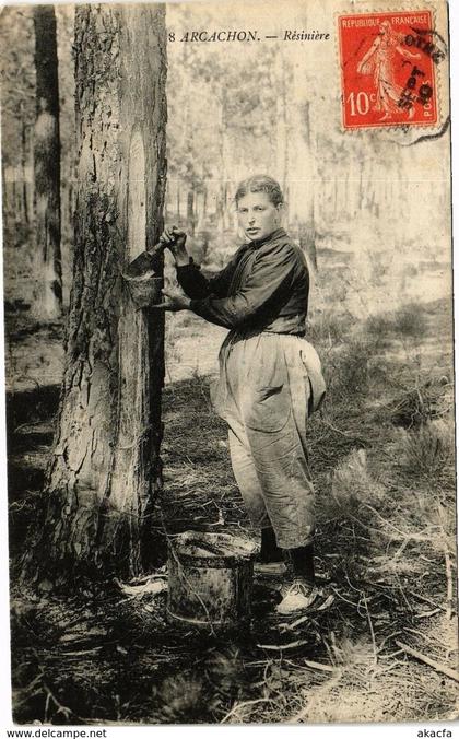 CPA ARCACHON - Resiniere (192737)