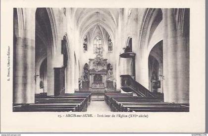 10 - Arcis sur aube - Intérieur de l'eglise