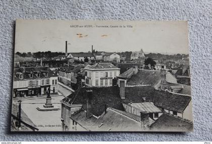 Arcis sur Aube, panorama, centre de la ville, Aube 10