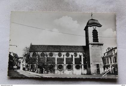 Cpsm, Arcueil, l'église saint Denys d'Arceuil, Val de Marne 94