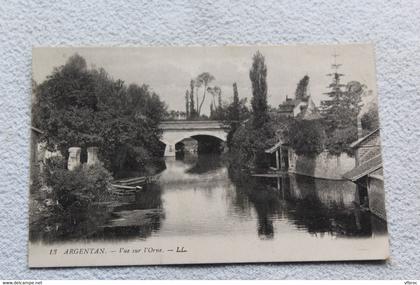 Argentan, vue sur l'Orne, Orne 61