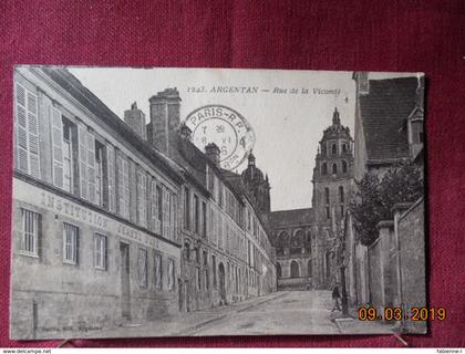 CPA - Argentan - Rue de la Vicomté