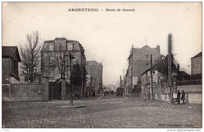 ARGENTEUIL ROUTE DE SANNOIS