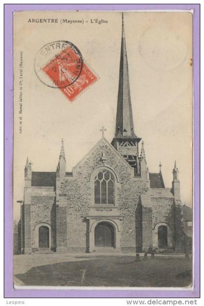 53 - ARGENTRE -- L'Eglise