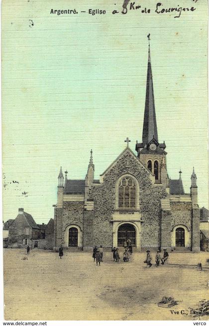 CARTE POSTALE  ancienne de ARGENTRE