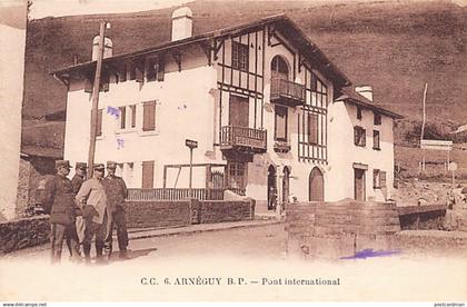 ARNÉGUY (64) Pont International - Ed. C.C. 6