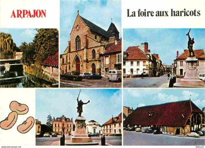 91 - Arpajon - Multivues - Automobiles - CPM - Voir Scans Recto-Verso