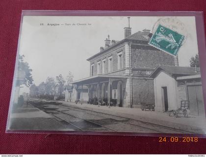 CPA - Arpajon - Gare du Chemin de fer