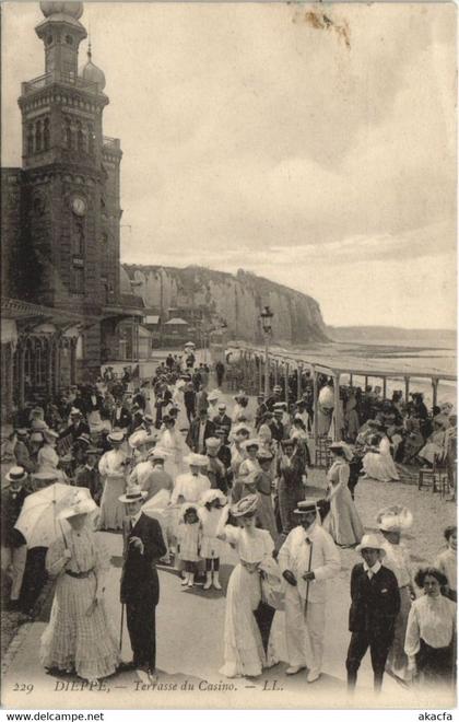 CPA DIEPPE Terrasse du Casino (806221)