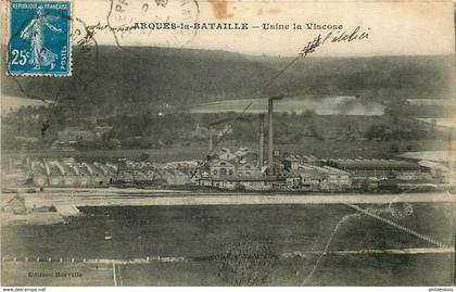 SEINE MARITIME  ARQUES LA BATAILLE  usine la viscose