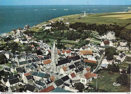 CPSM Arromanches-les-Bains vue générale aérienne