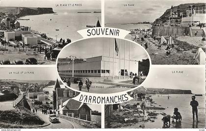 CPSM Souvenir d' Arromanches vues multiples