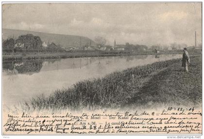 Carte Postale Ancienne de ARS SUR MOSELLE