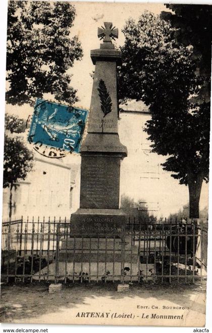 CPA ARTENAY - Le Monument (165054)