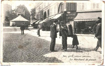 CPA Carte postale France Paris Petits métiers  Marchand de plaisir 1906 VM64888ok