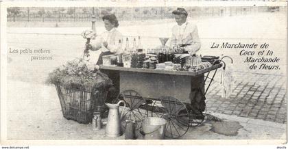 CPA Paris - Les petits métiers paris Marchande de Coco (88294)