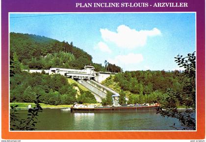 Arzviller - plan incliné péniche