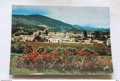 Cpm, Ascain, vue générale, Pyrénées atlantiques 64