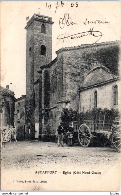 47 - ASTAFFORT --  Eglise