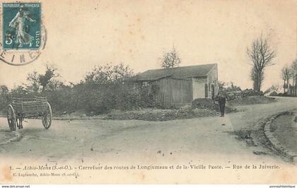 91 - ESSONNE - ATHIS-MONS - carrefour routes de Longjumeau et vieille Poste - rue de la Juiverie - superbe - 10094